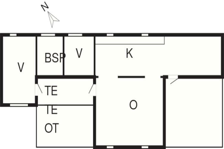 5 Person Holiday Home In R M Vesterhede Εξωτερικό φωτογραφία
